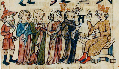 Christian clergy, women, and Jews under Imperial protection, Germany c. 1370 